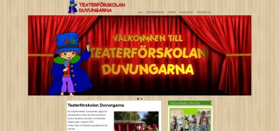 Skärmbild Teaterförskolan Duvungarna