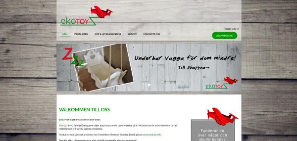 Skärmbild Ekotoyz